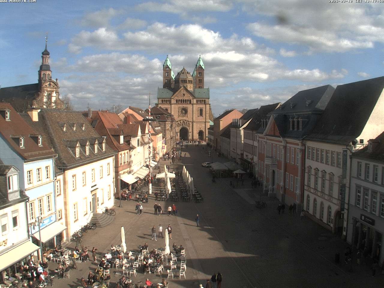 Archiv Foto Webcam Kaiserdom in Speyer