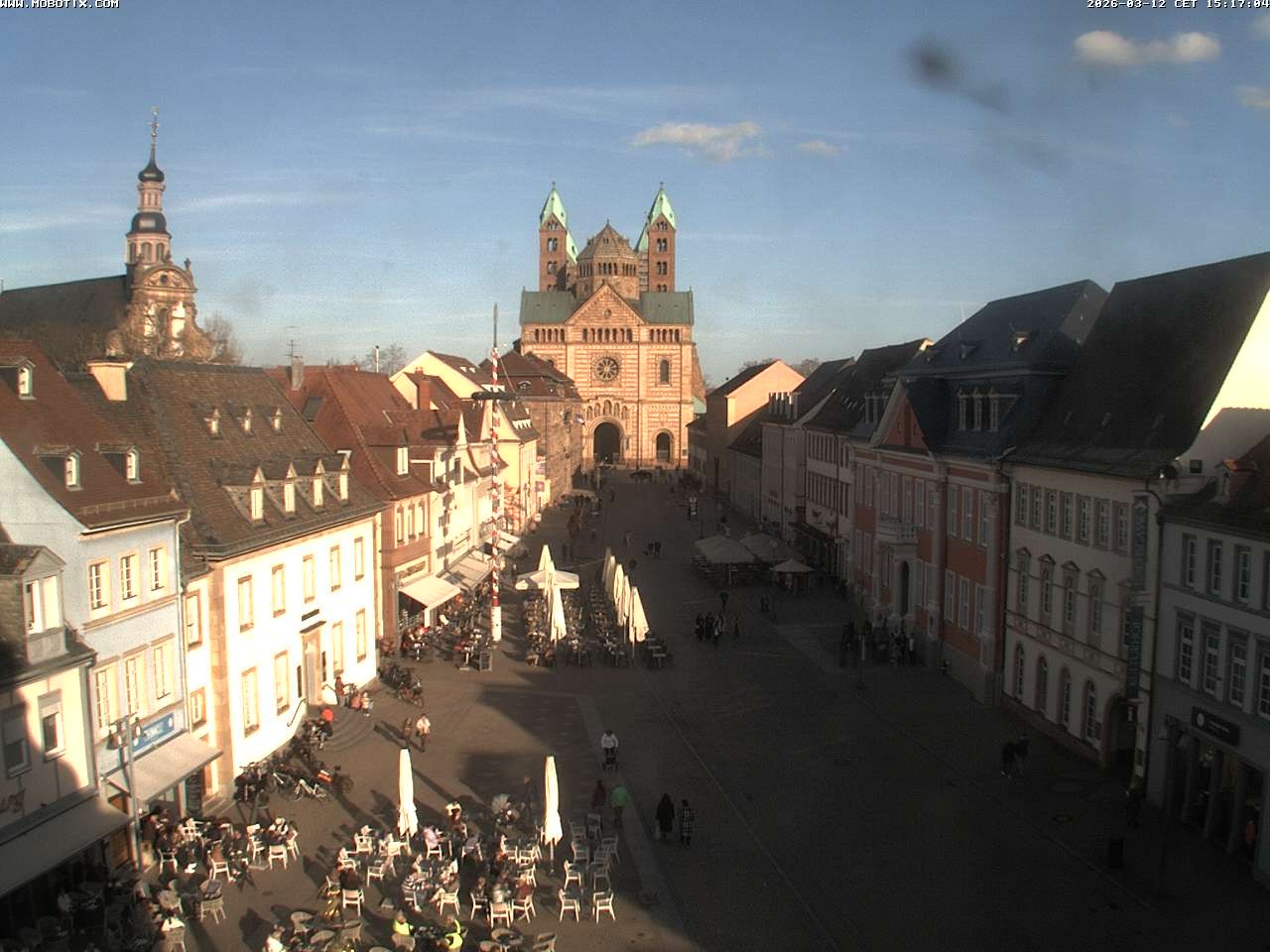 Archiv Foto Webcam Kaiserdom in Speyer