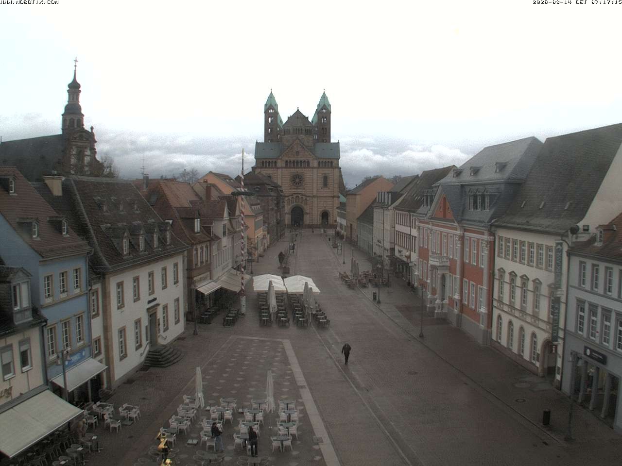 Archiv Foto Webcam Kaiserdom in Speyer