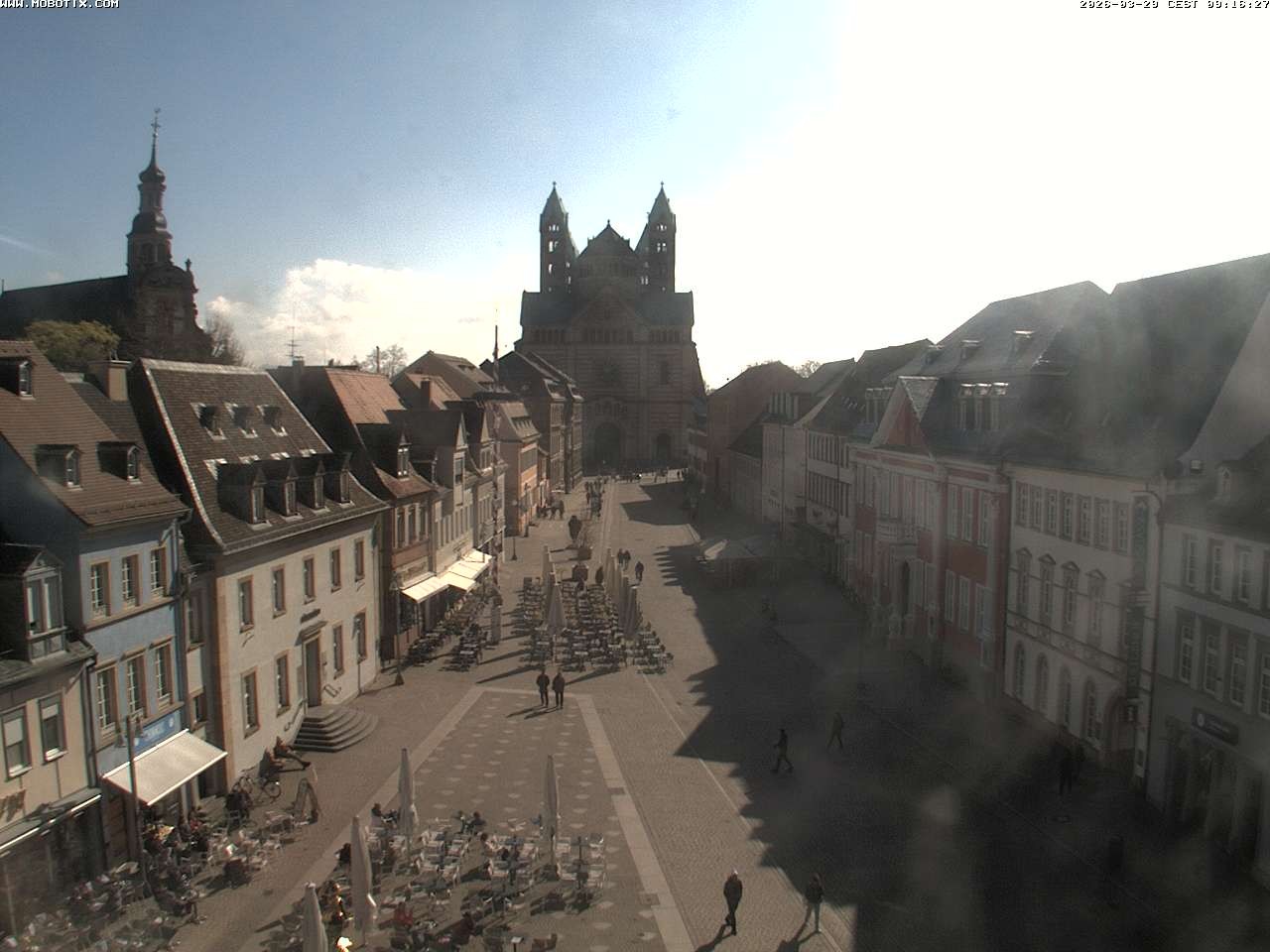 Archiv Foto Webcam Kaiserdom in Speyer