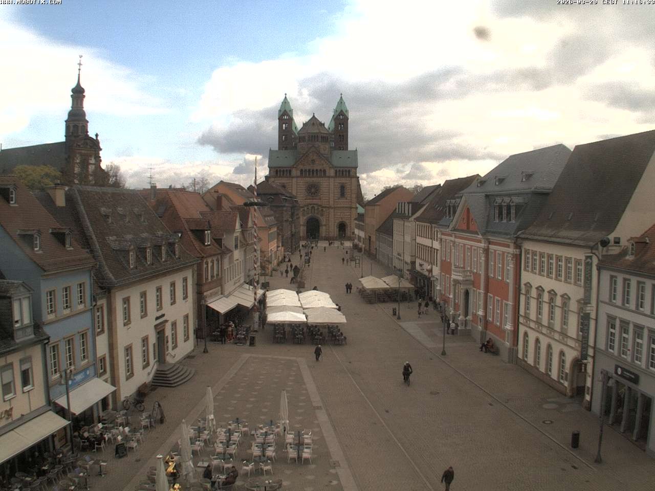 Archiv Foto Webcam Kaiserdom in Speyer