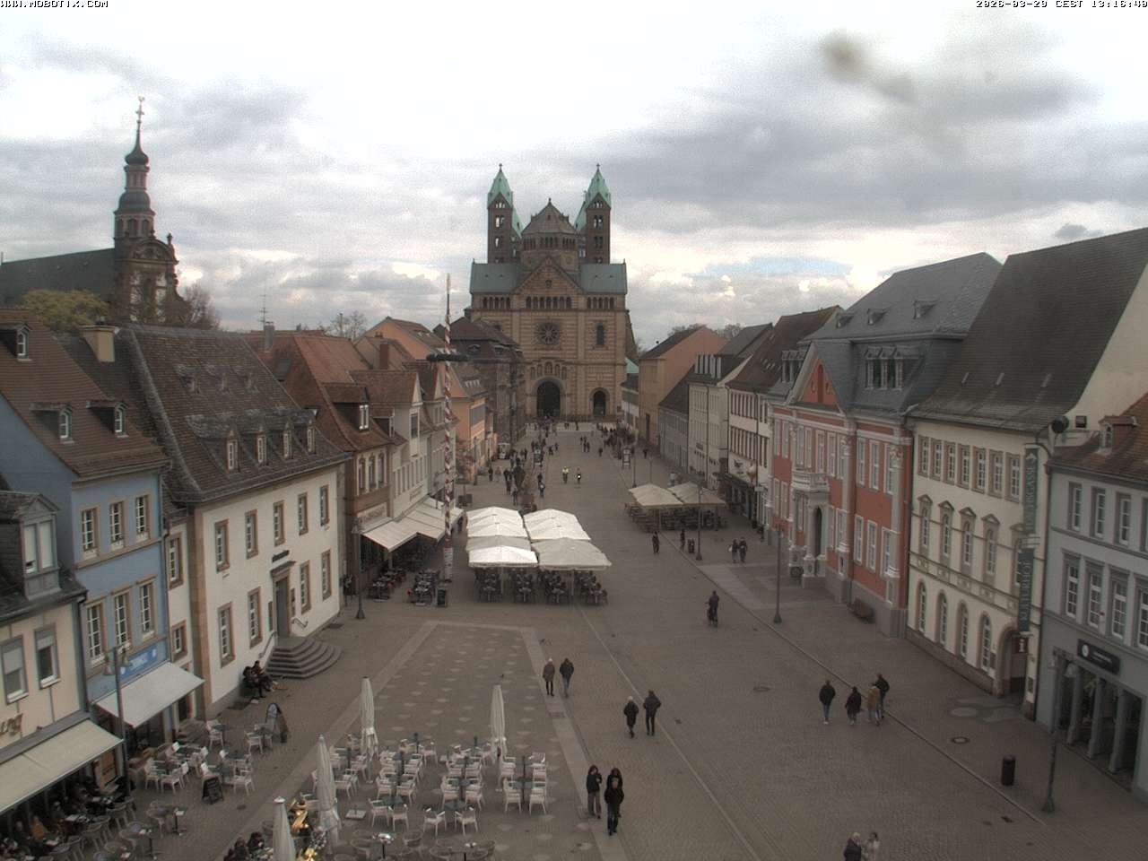 Archiv Foto Webcam Kaiserdom in Speyer