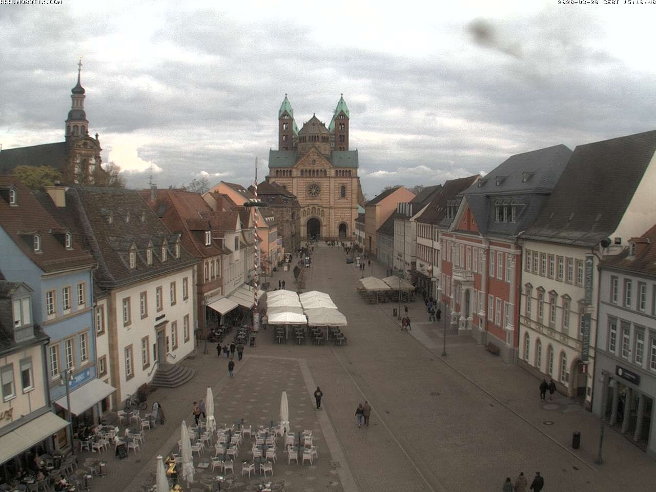 Archiv Foto Webcam Kaiserdom in Speyer