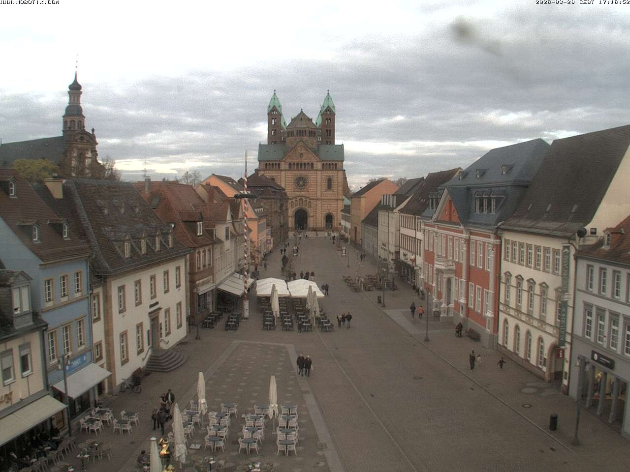 Archiv Foto Webcam Kaiserdom in Speyer