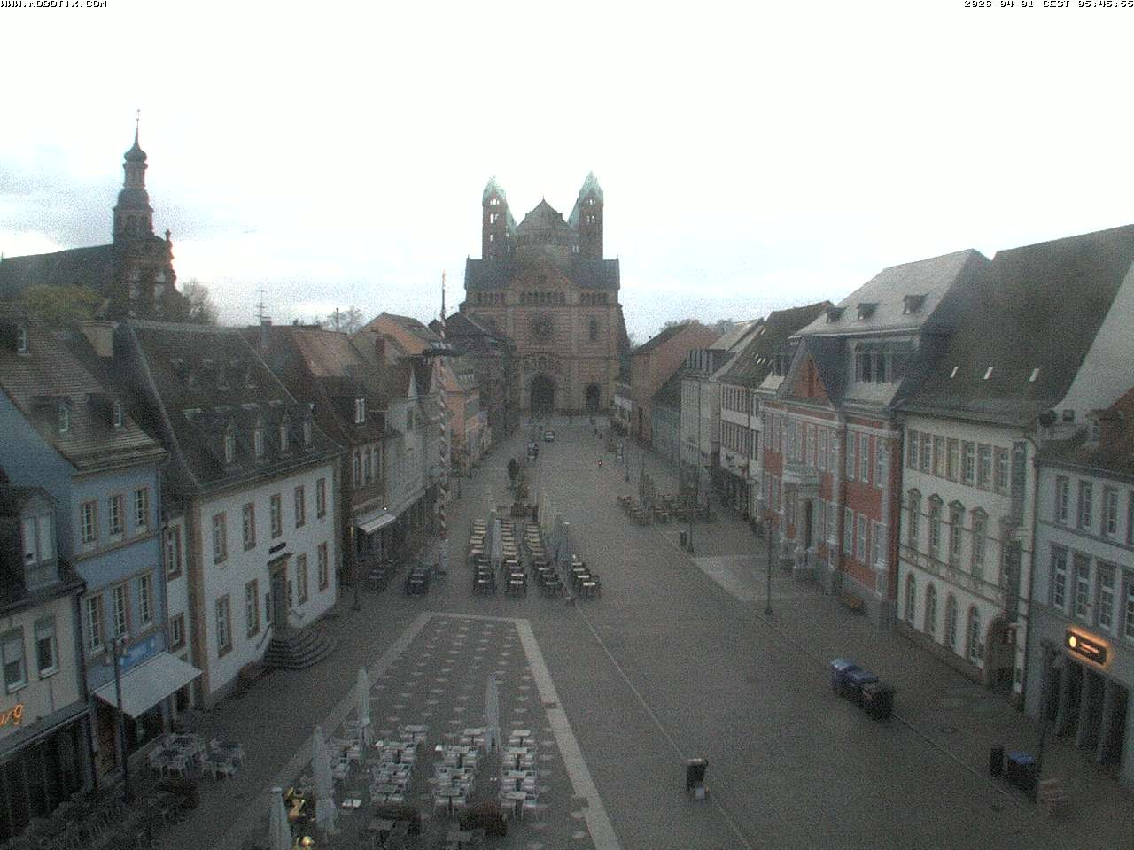 Archiv Foto Webcam Kaiserdom in Speyer