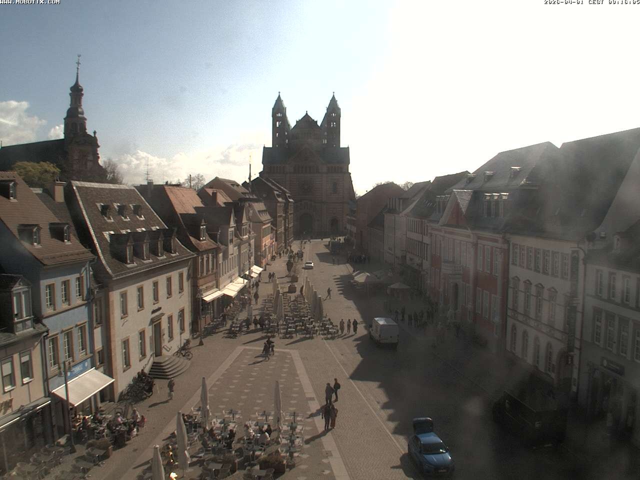 Archiv Foto Webcam Kaiserdom in Speyer