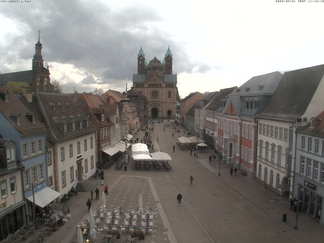 Archiv Foto Webcam Kaiserdom in Speyer