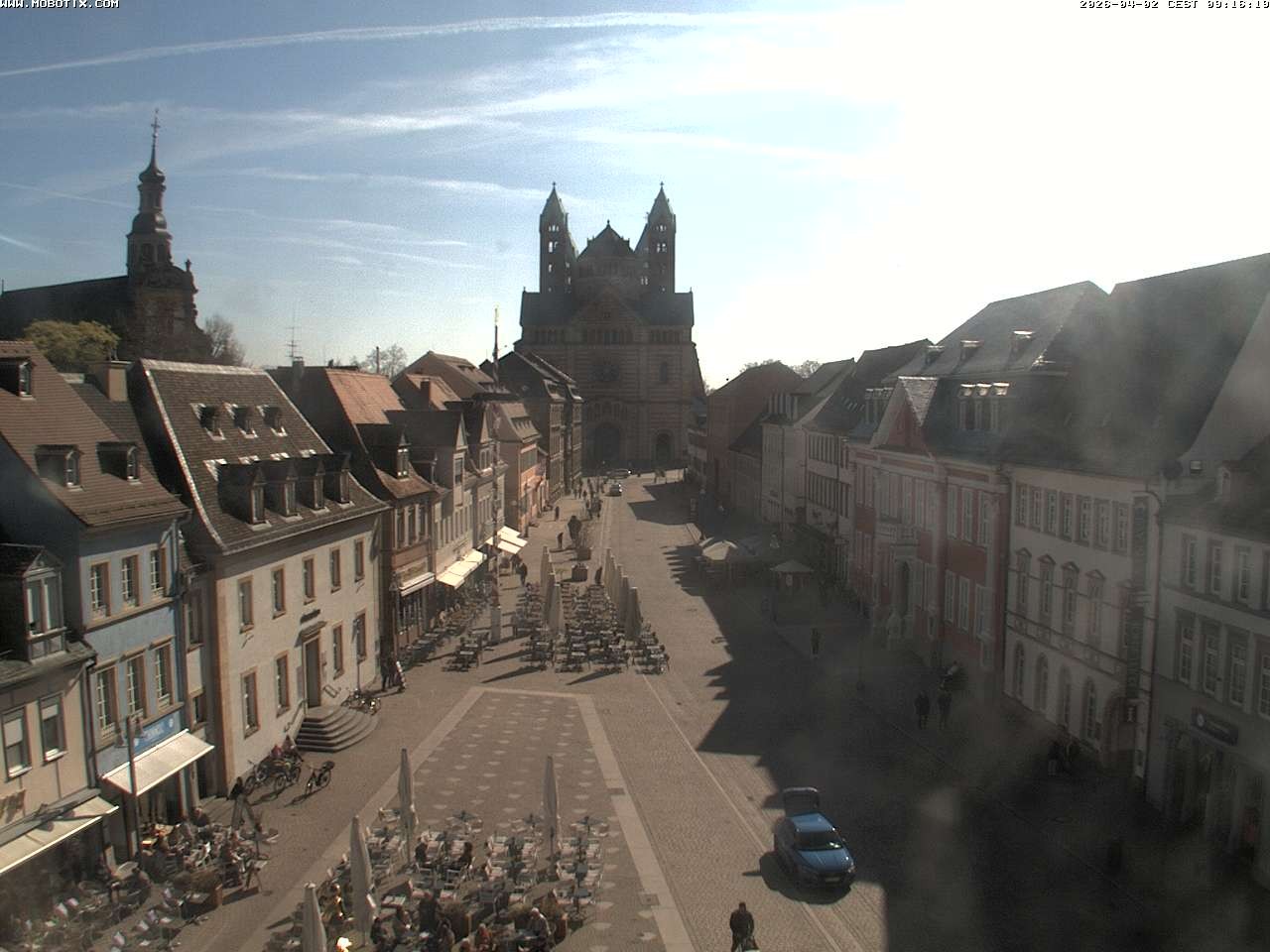 Archiv Foto Webcam Kaiserdom in Speyer