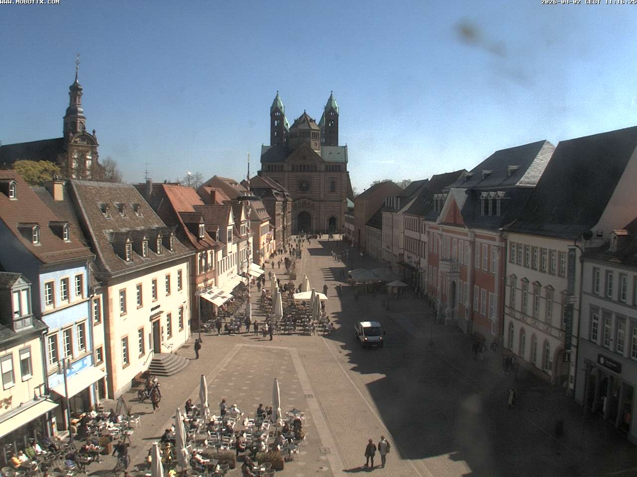 Archiv Foto Webcam Kaiserdom in Speyer