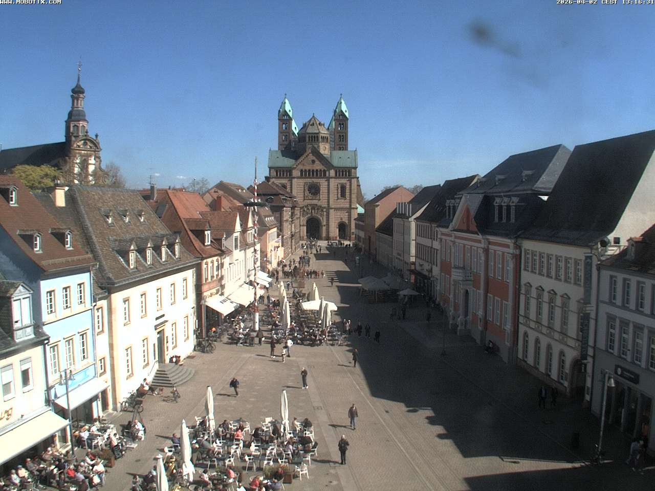 Archiv Foto Webcam Kaiserdom in Speyer