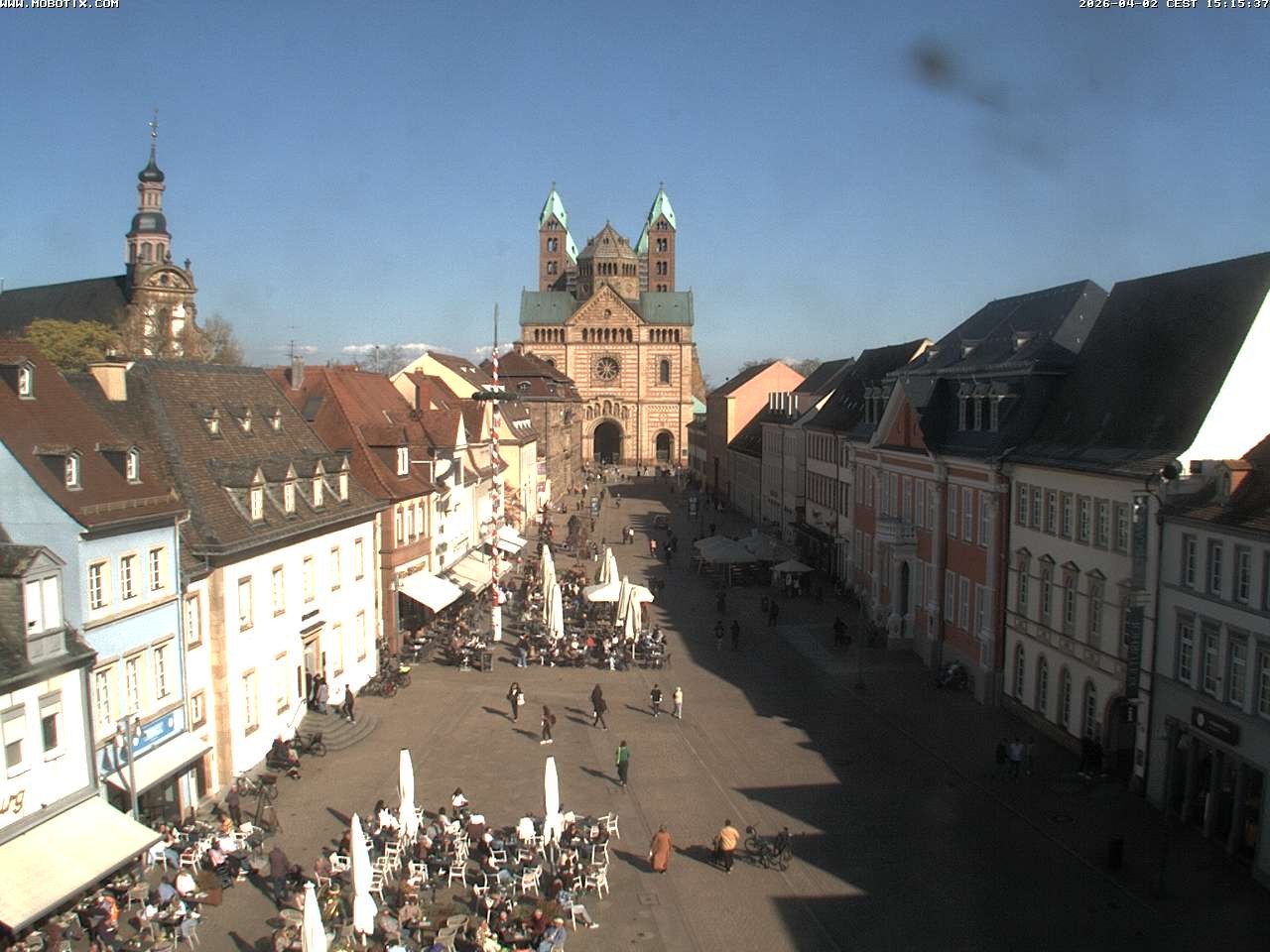 Archiv Foto Webcam Kaiserdom in Speyer