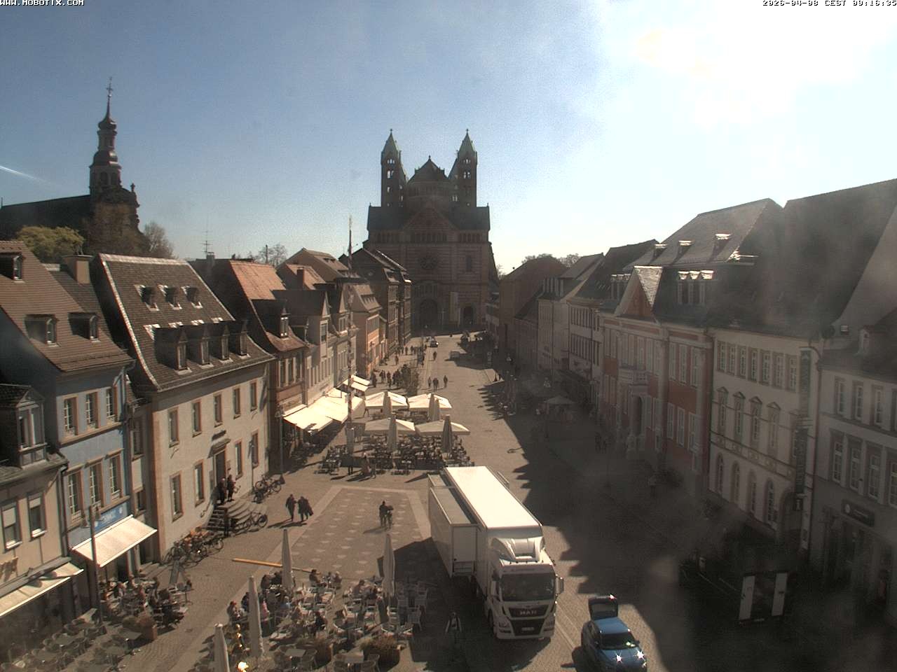 Archiv Foto Webcam Kaiserdom in Speyer