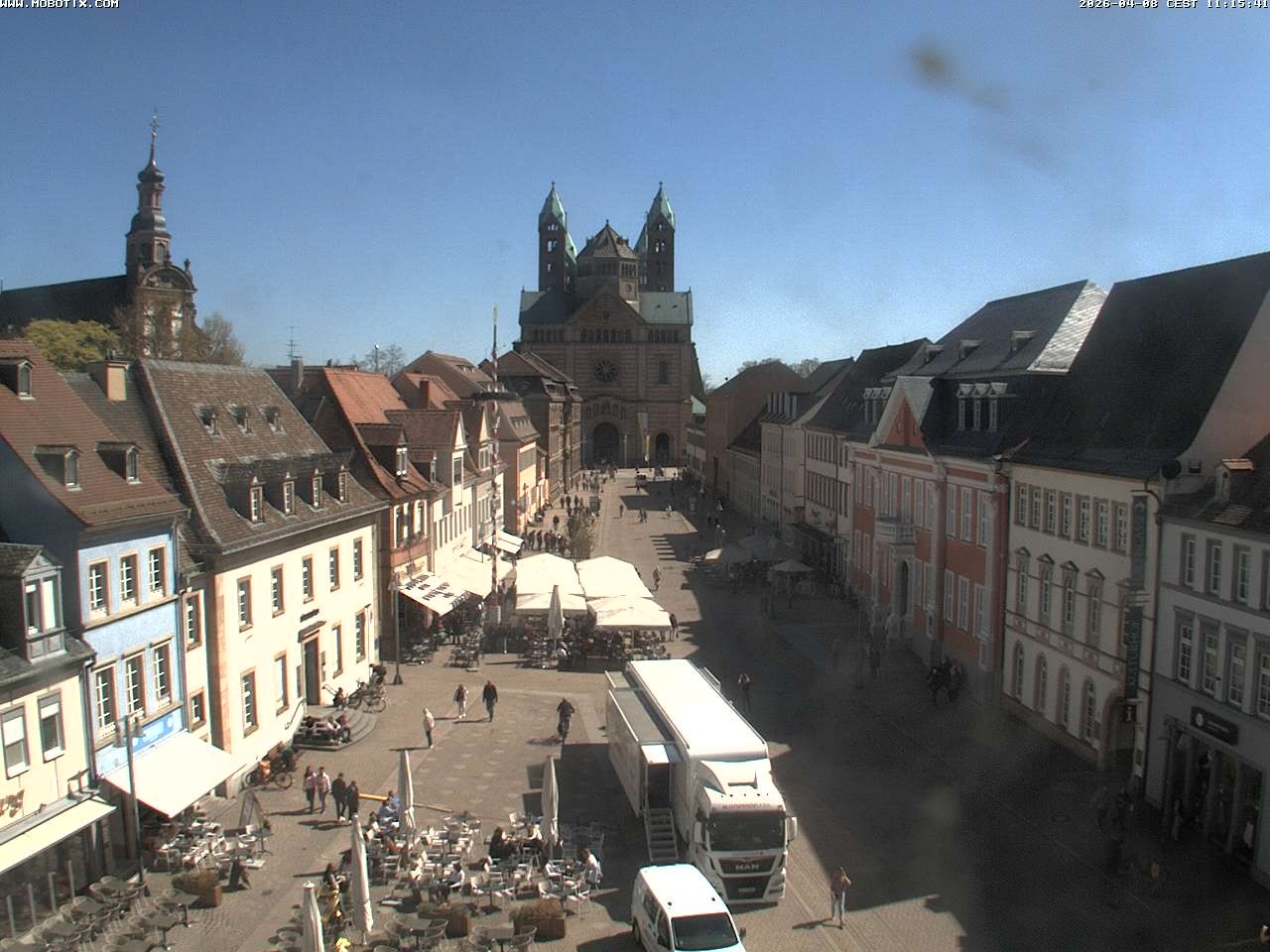 Archiv Foto Webcam Kaiserdom in Speyer