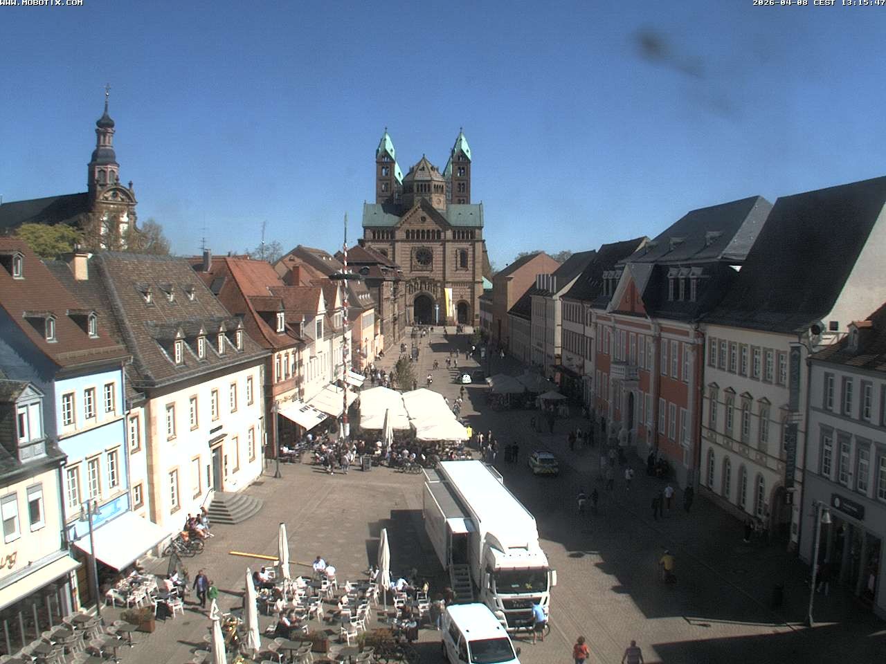 Archiv Foto Webcam Kaiserdom in Speyer