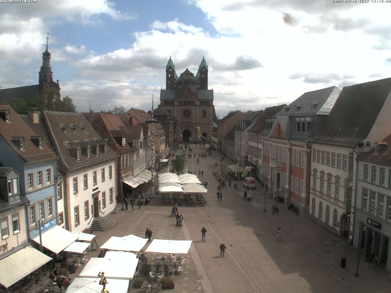 Archiv Foto Webcam Kaiserdom in Speyer