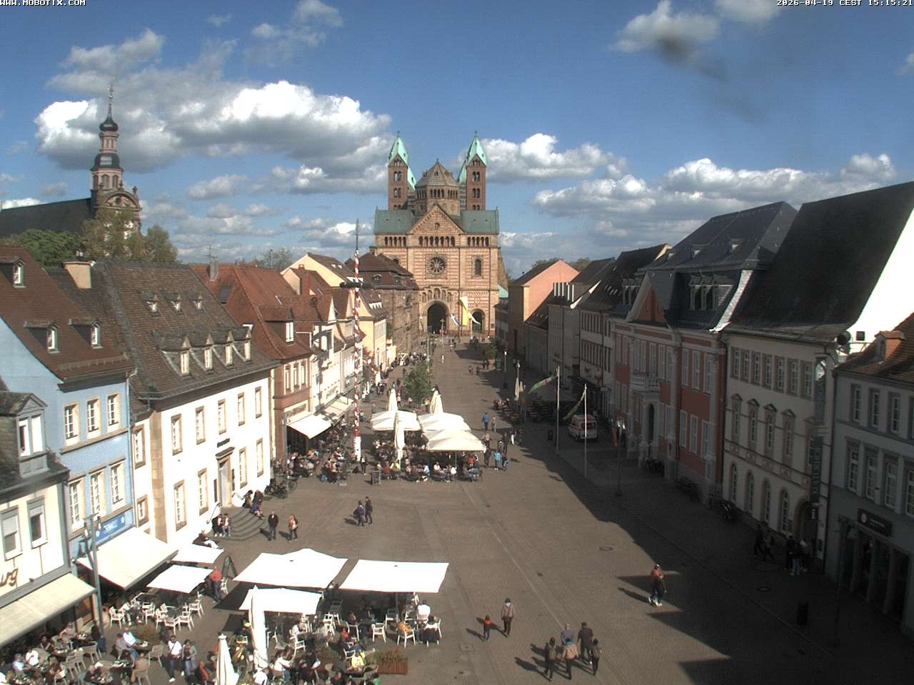 Archiv Foto Webcam Kaiserdom in Speyer