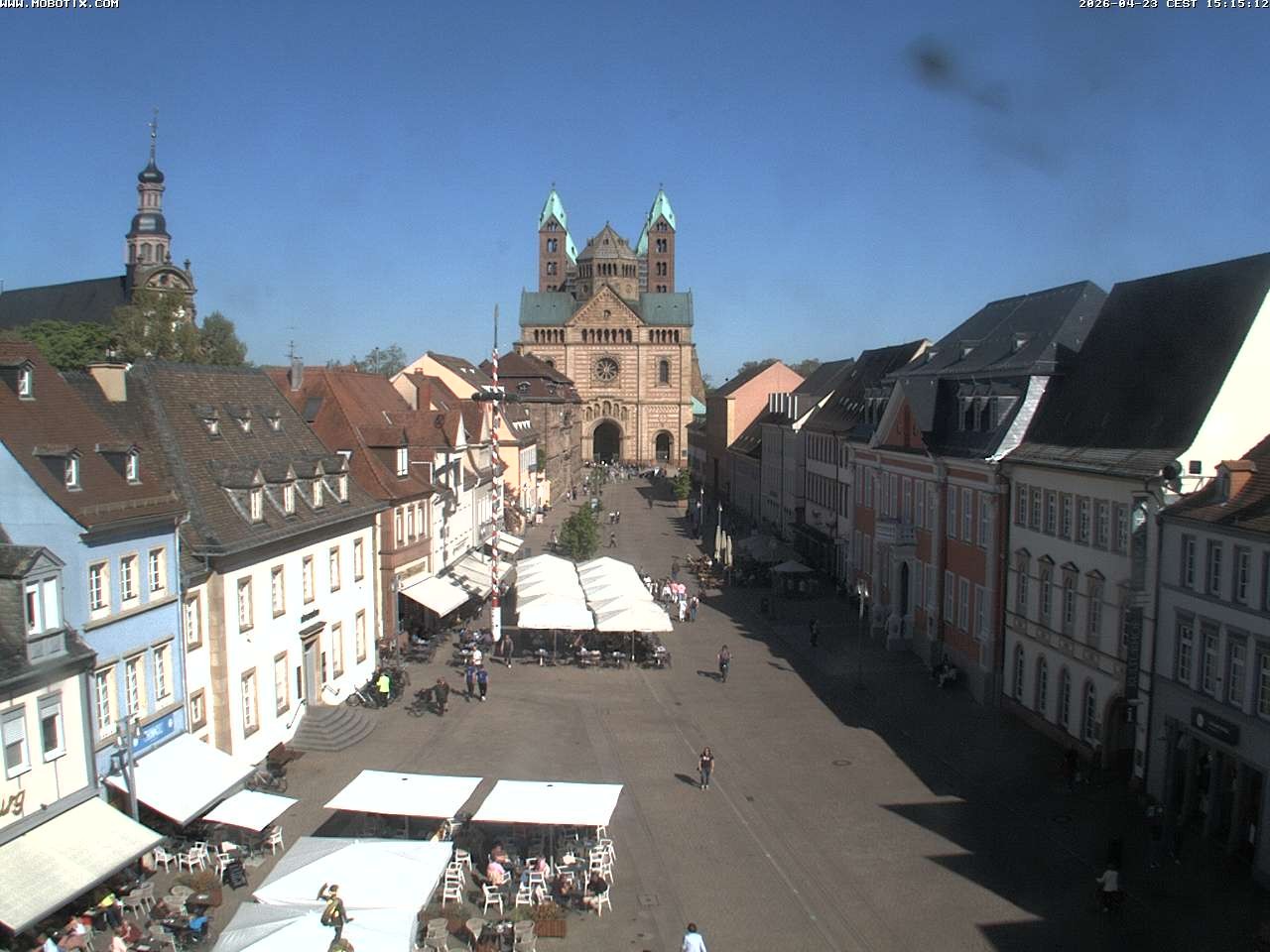 Archiv Foto Webcam Kaiserdom in Speyer