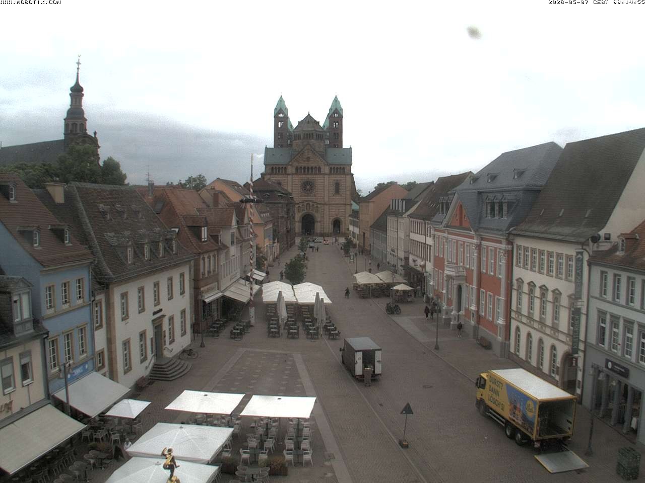 Archiv Foto Webcam Kaiserdom in Speyer