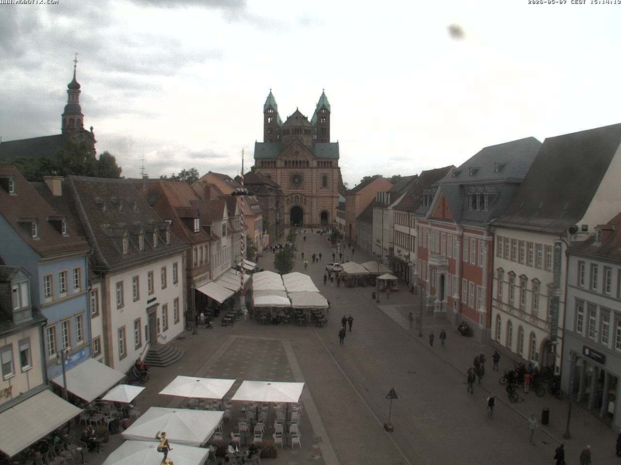 Archiv Foto Webcam Kaiserdom in Speyer