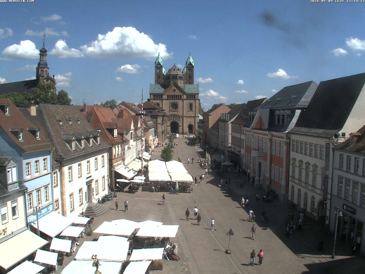 Archiv Foto Webcam Kaiserdom in Speyer
