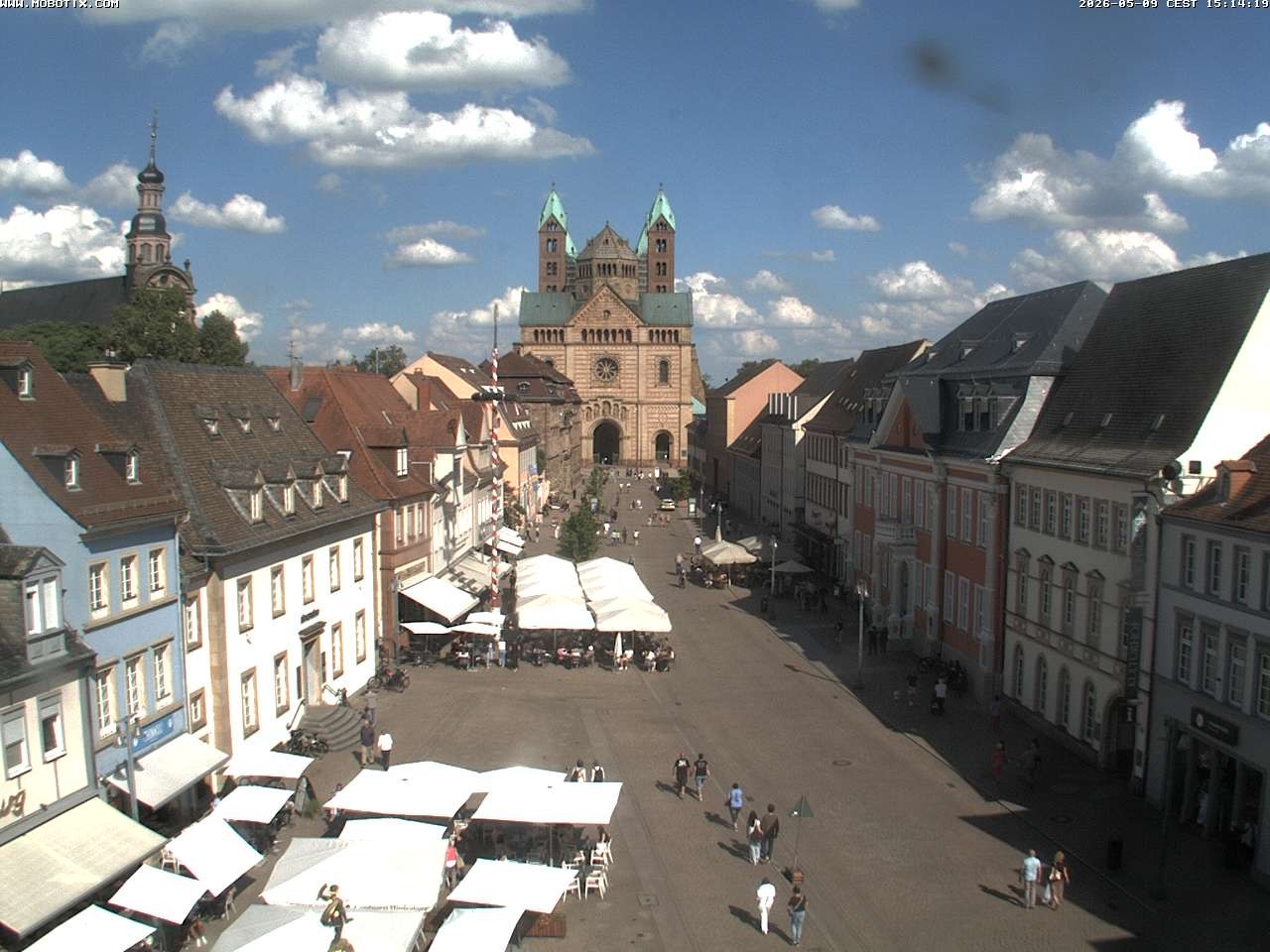 Archiv Foto Webcam Kaiserdom in Speyer
