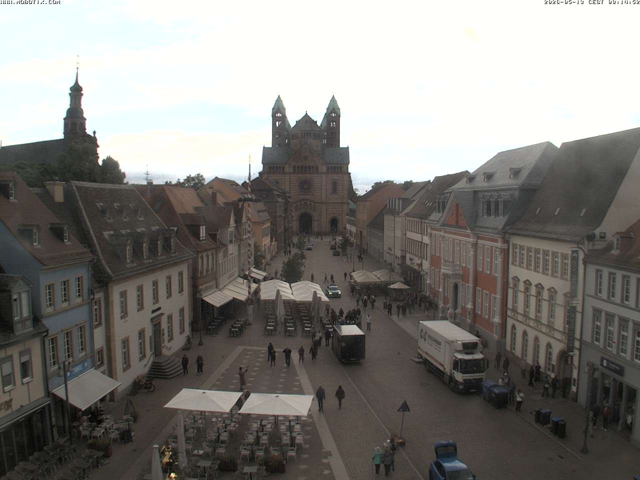 Archiv Foto Webcam Kaiserdom in Speyer