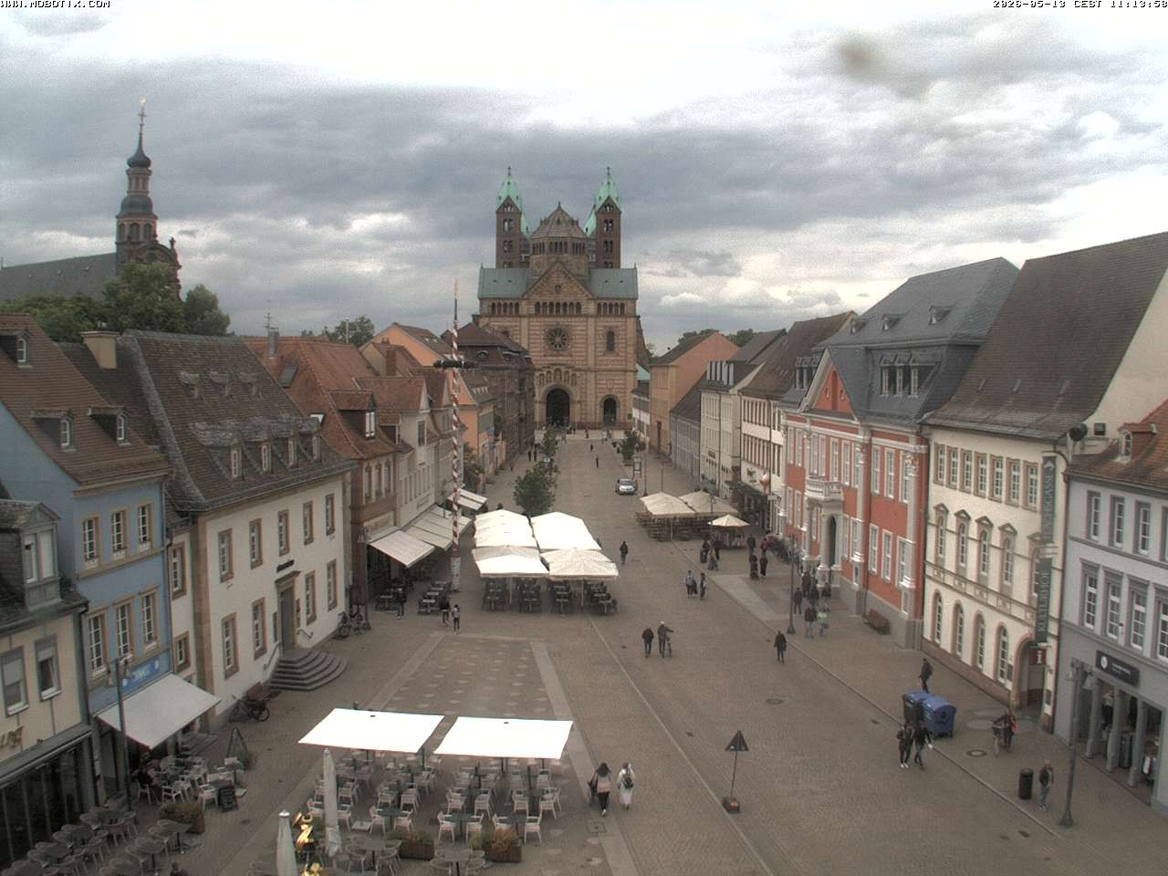 Archiv Foto Webcam Kaiserdom in Speyer