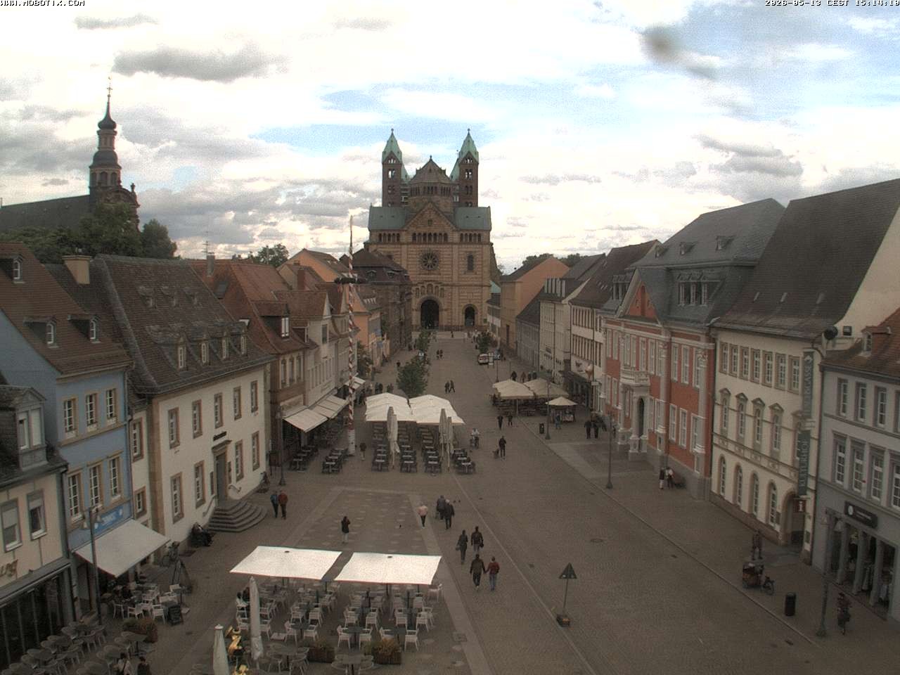 Archiv Foto Webcam Kaiserdom in Speyer