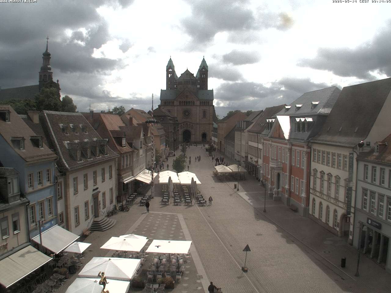 Archiv Foto Webcam Kaiserdom in Speyer