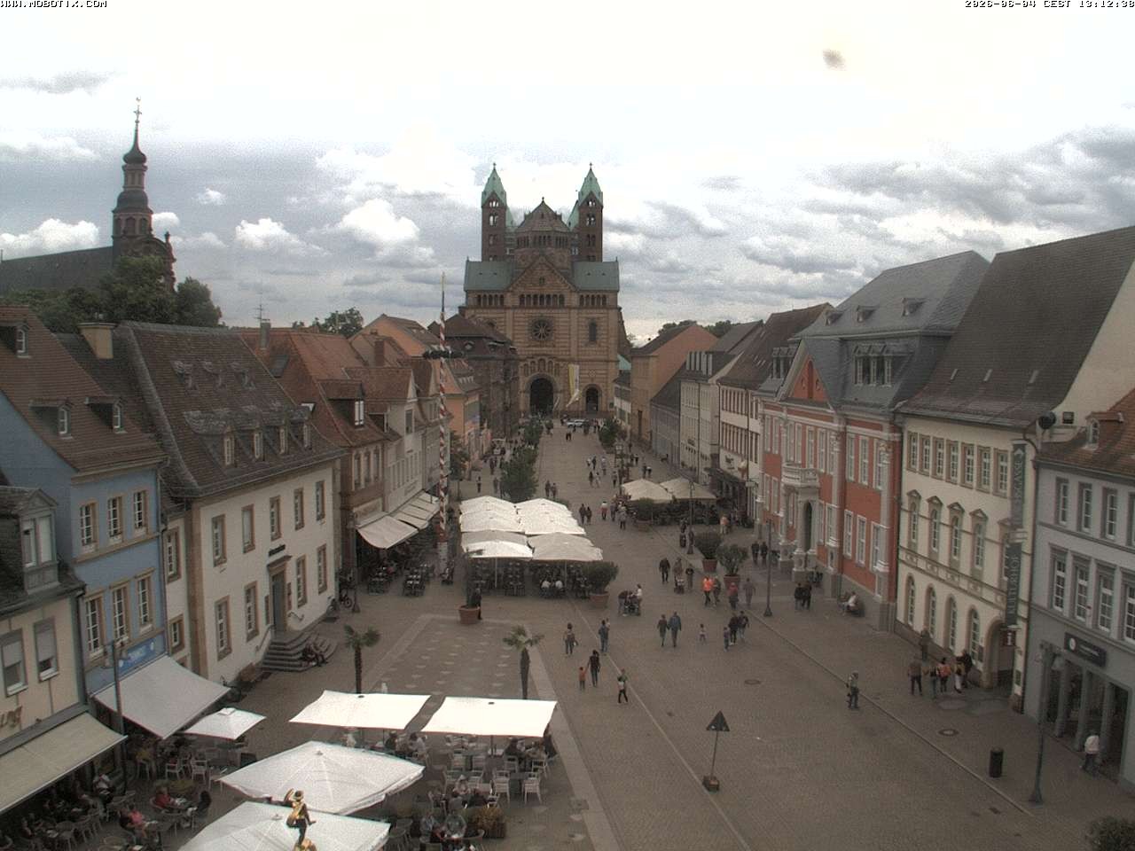 Archiv Foto Webcam Kaiserdom in Speyer
