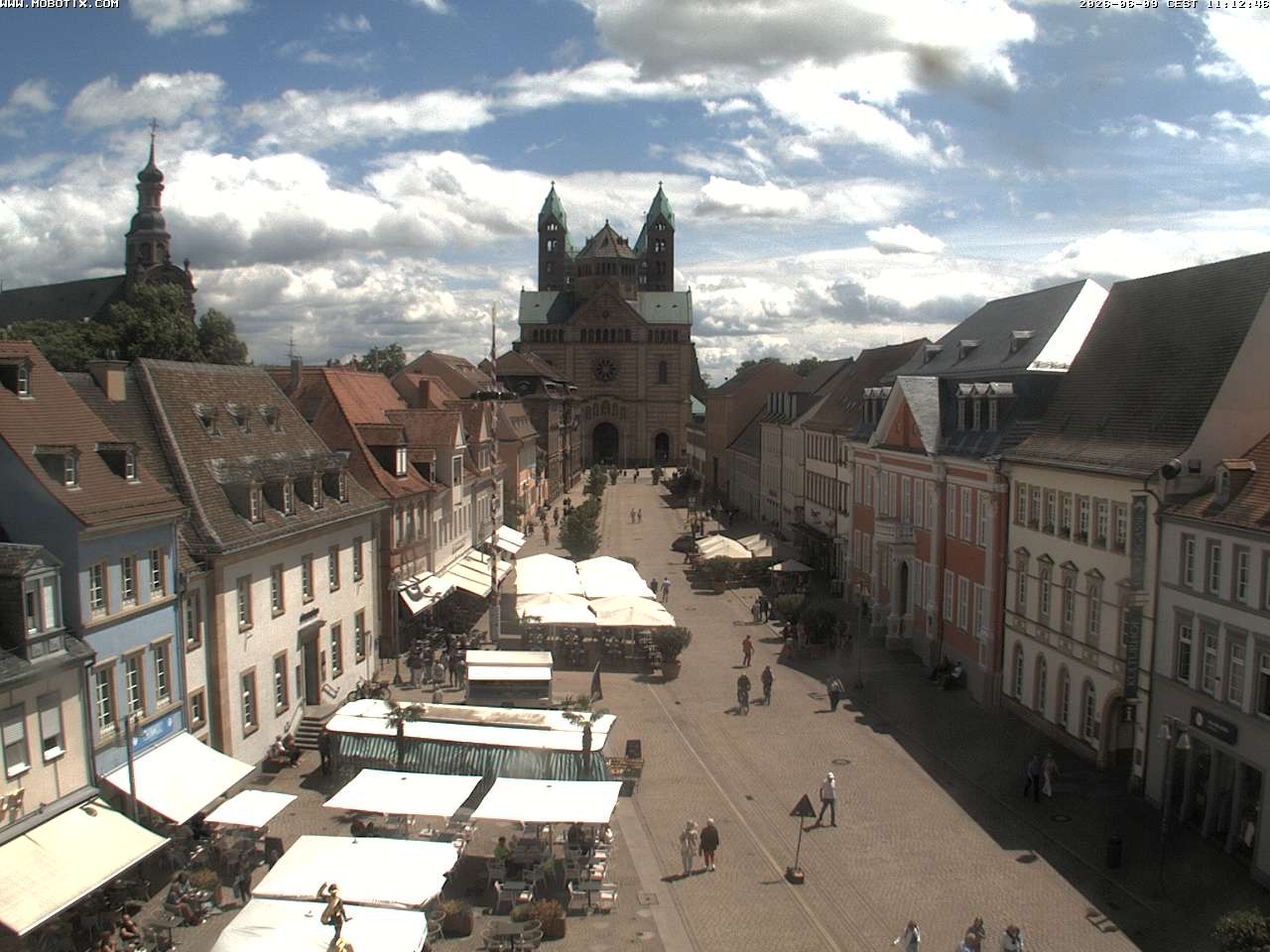 Archiv Foto Webcam Kaiserdom in Speyer