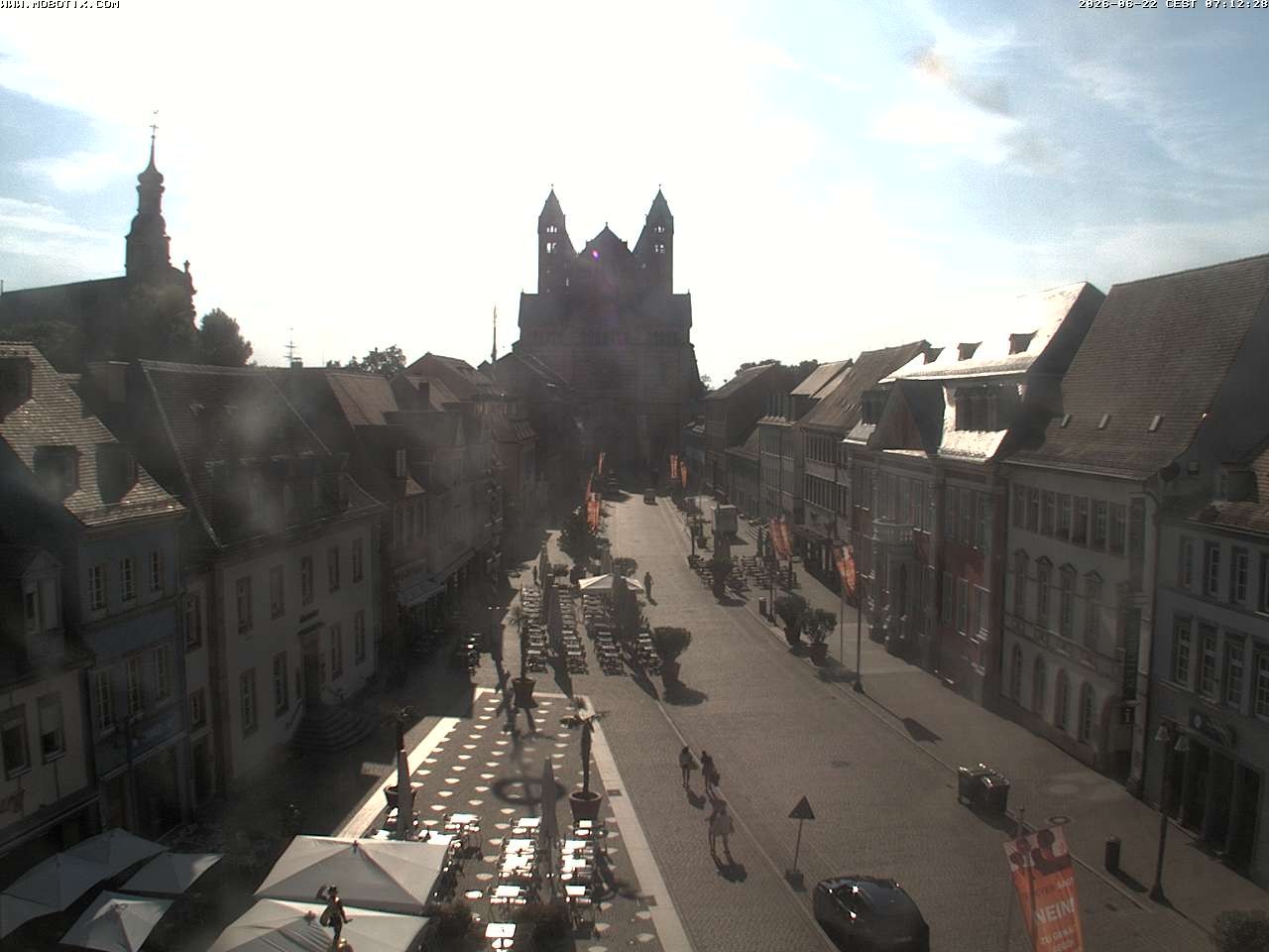Archiv Foto Webcam Kaiserdom in Speyer