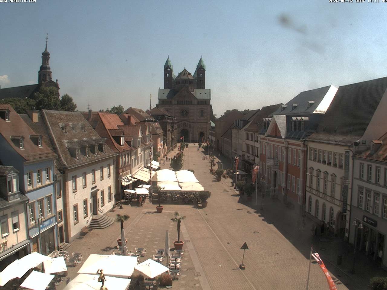 Archiv Foto Webcam Kaiserdom in Speyer
