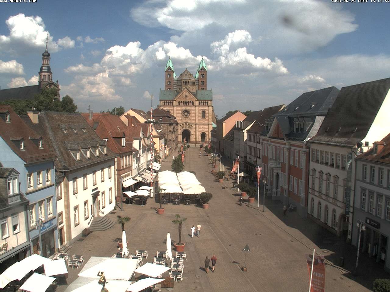 Archiv Foto Webcam Kaiserdom in Speyer