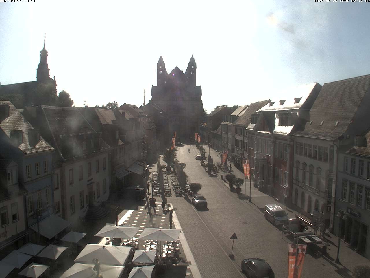 Archiv Foto Webcam Kaiserdom in Speyer
