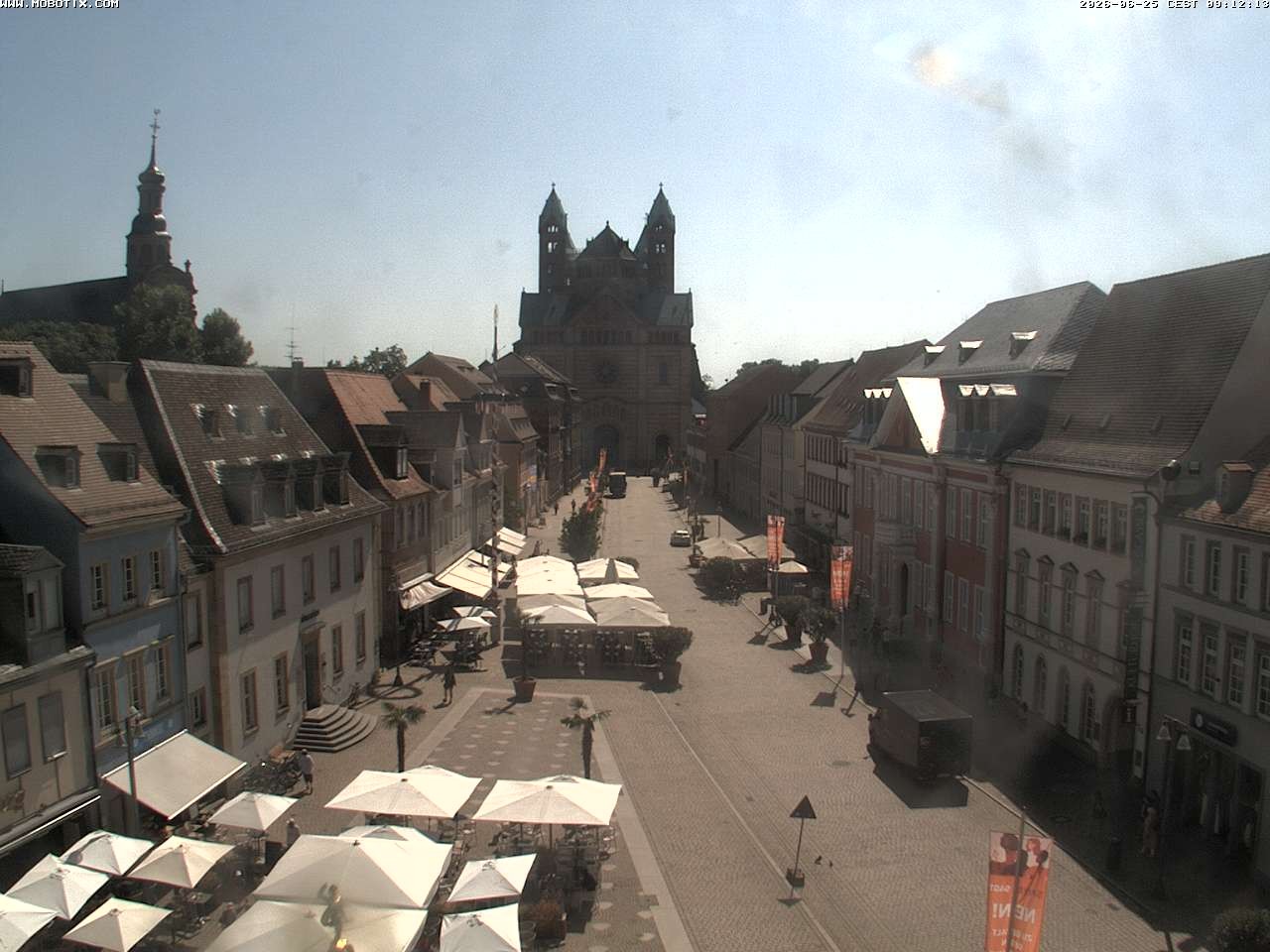 Archiv Foto Webcam Kaiserdom in Speyer