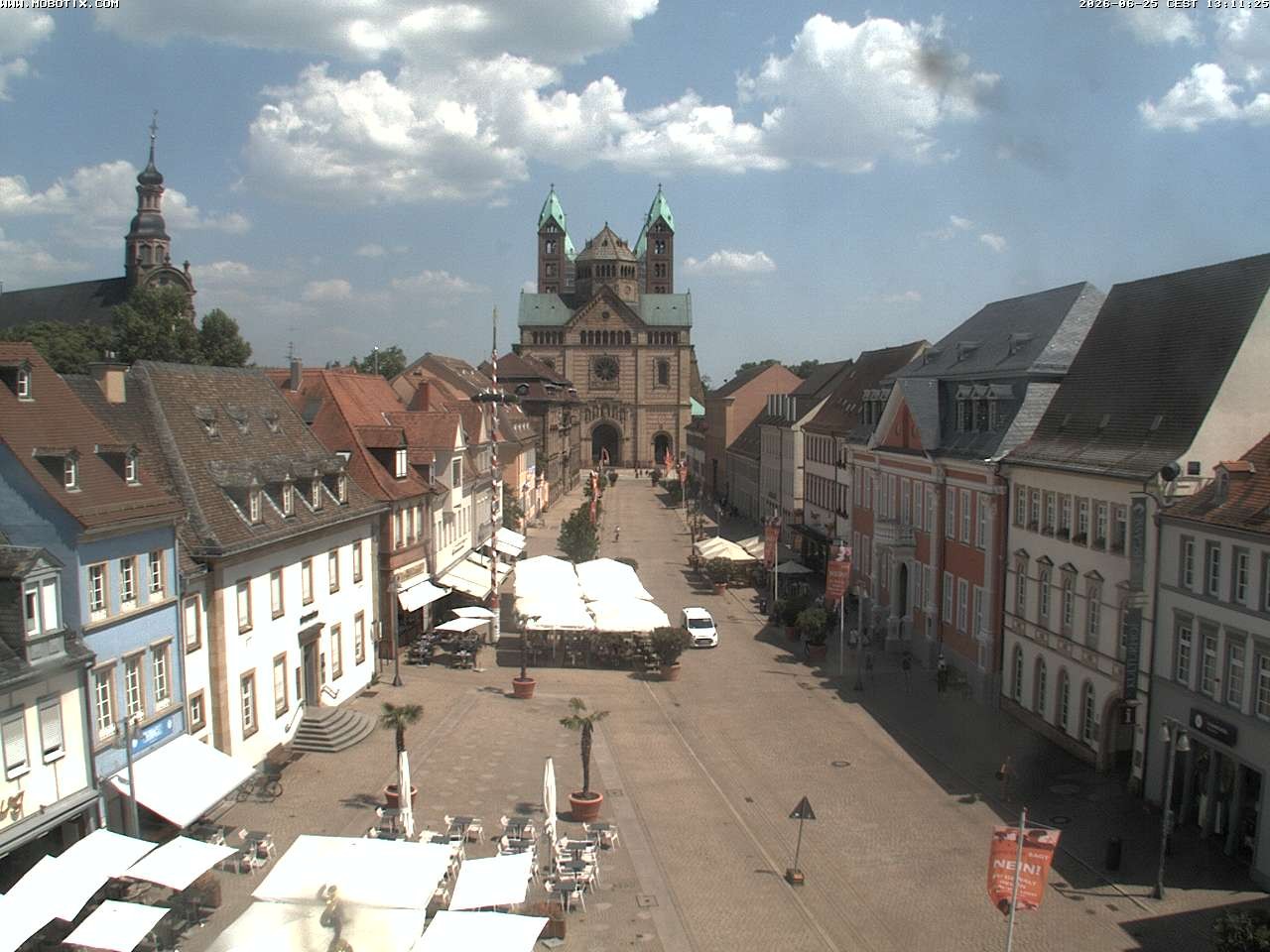 Archiv Foto Webcam Kaiserdom in Speyer