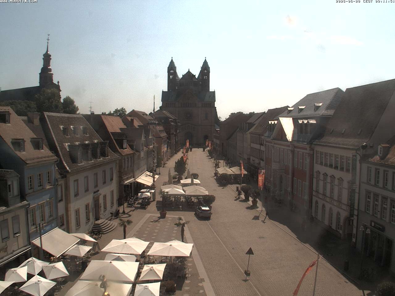 Archiv Foto Webcam Kaiserdom in Speyer