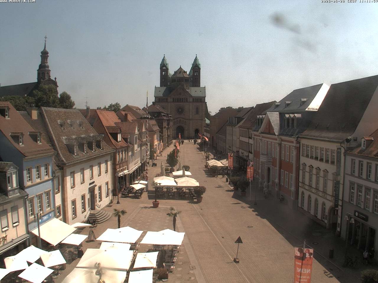 Archiv Foto Webcam Kaiserdom in Speyer