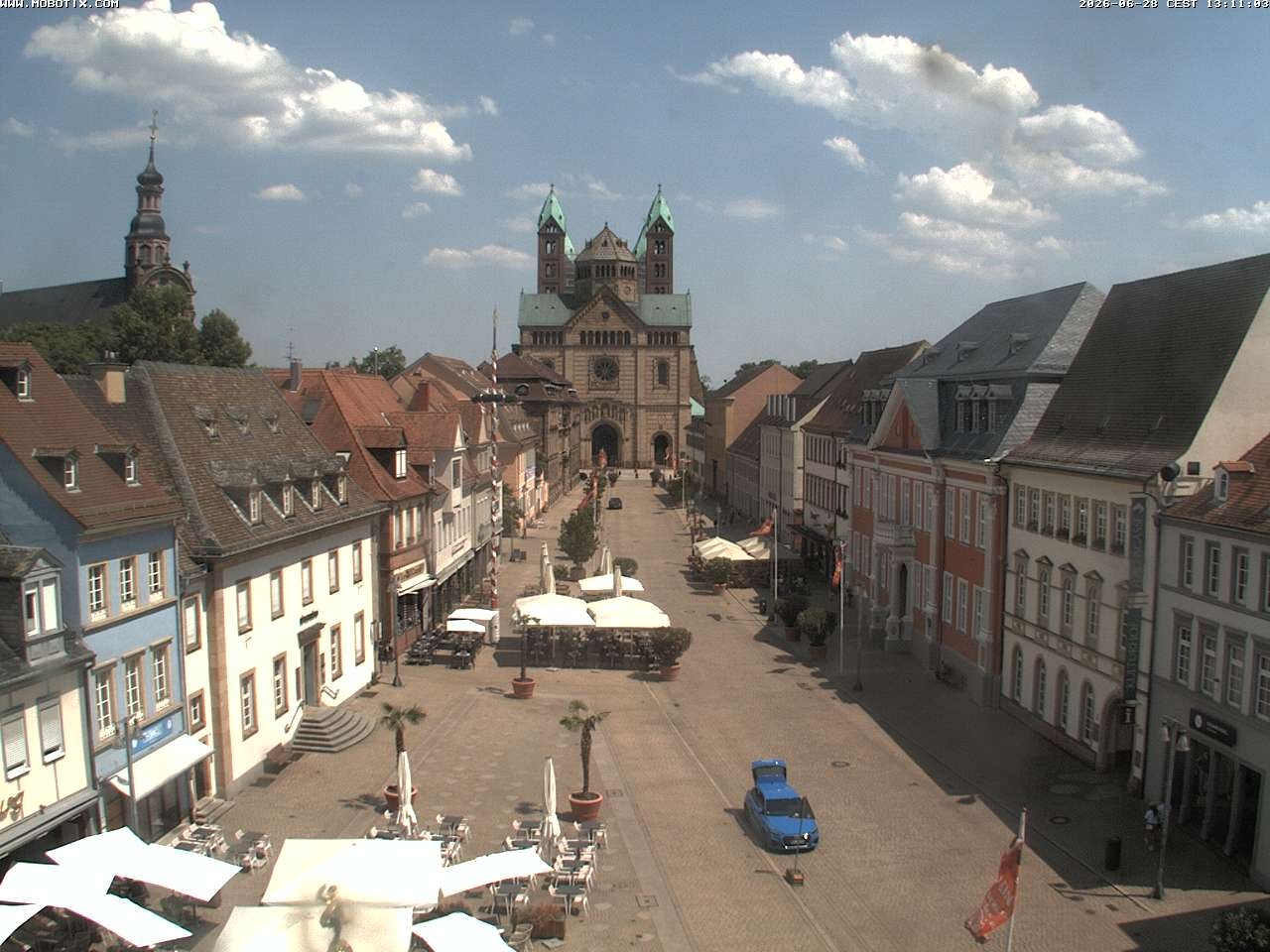 Archiv Foto Webcam Kaiserdom in Speyer