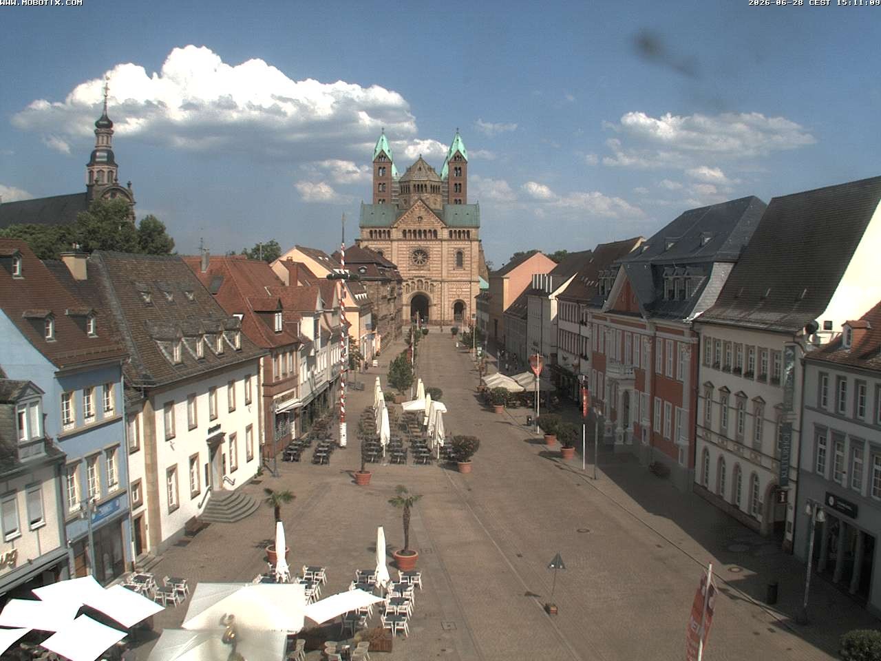 Archiv Foto Webcam Kaiserdom in Speyer