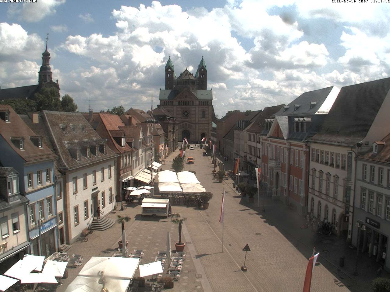 Archiv Foto Webcam Kaiserdom in Speyer