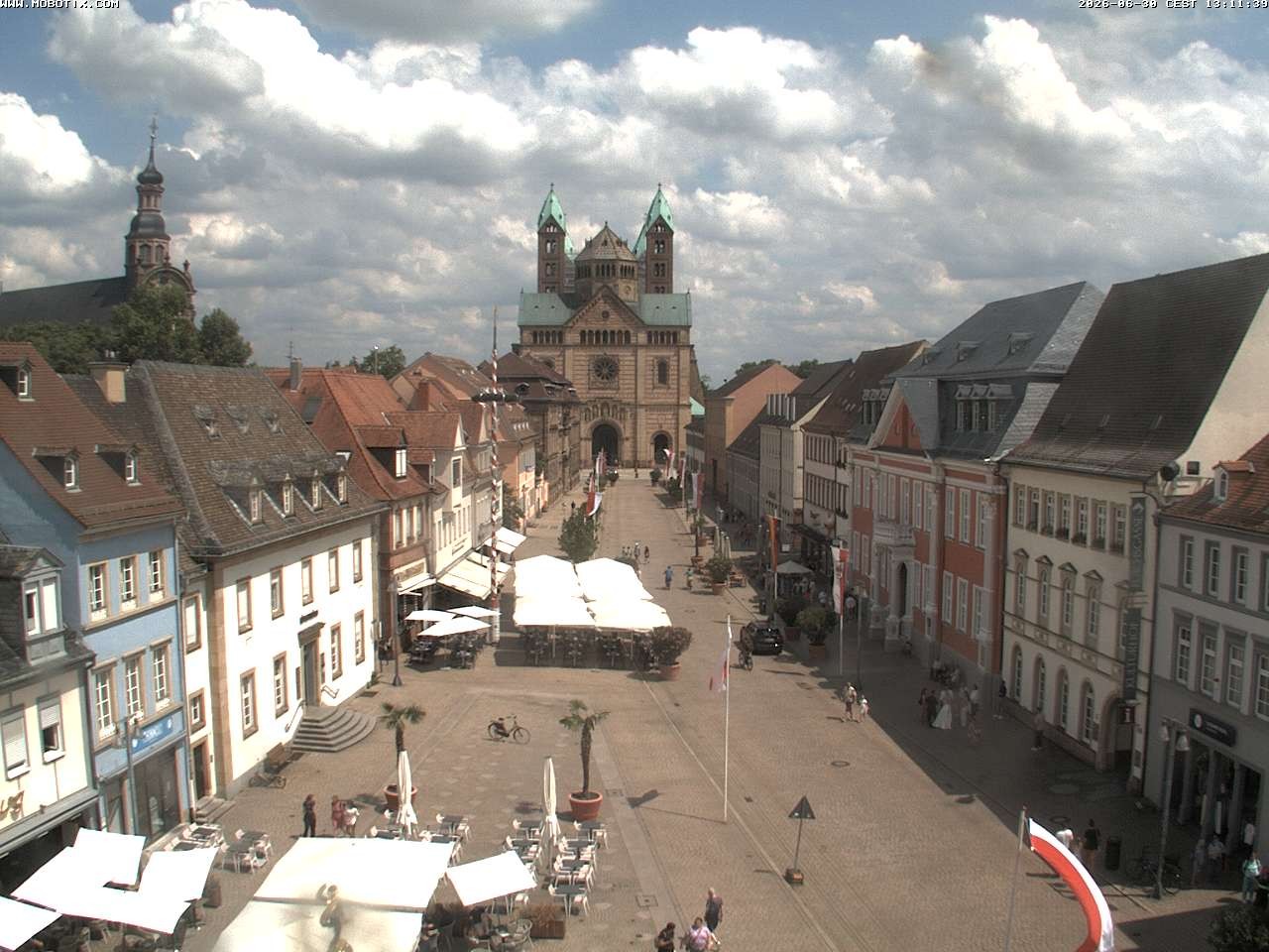 Archiv Foto Webcam Kaiserdom in Speyer
