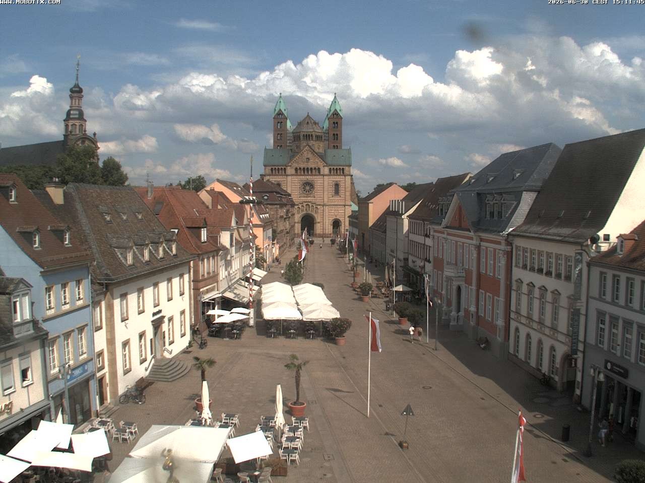 Archiv Foto Webcam Kaiserdom in Speyer