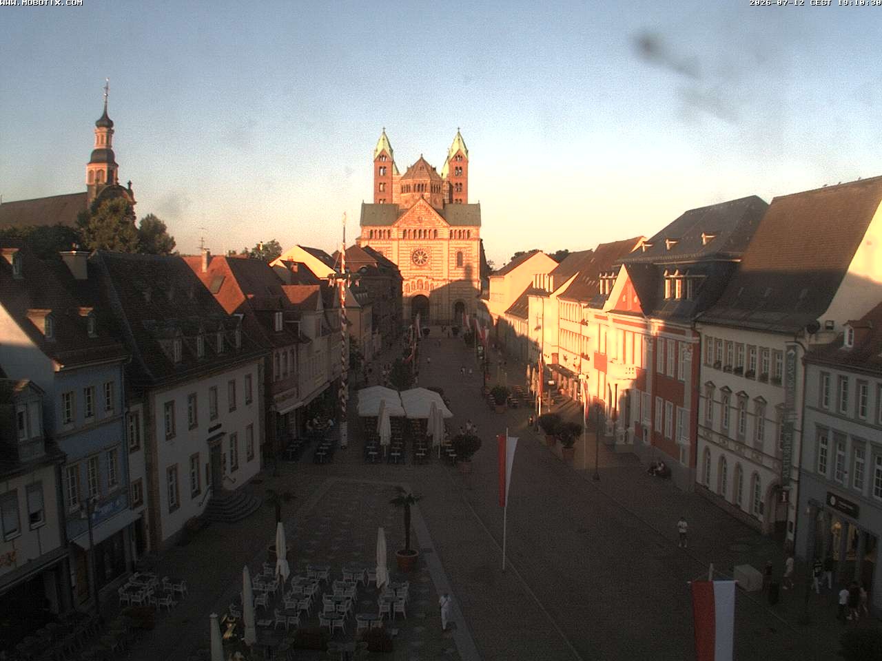 Archiv Foto Webcam Kaiserdom in Speyer