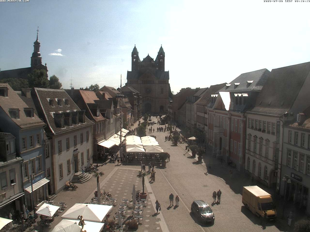 Archiv Foto Webcam Kaiserdom in Speyer