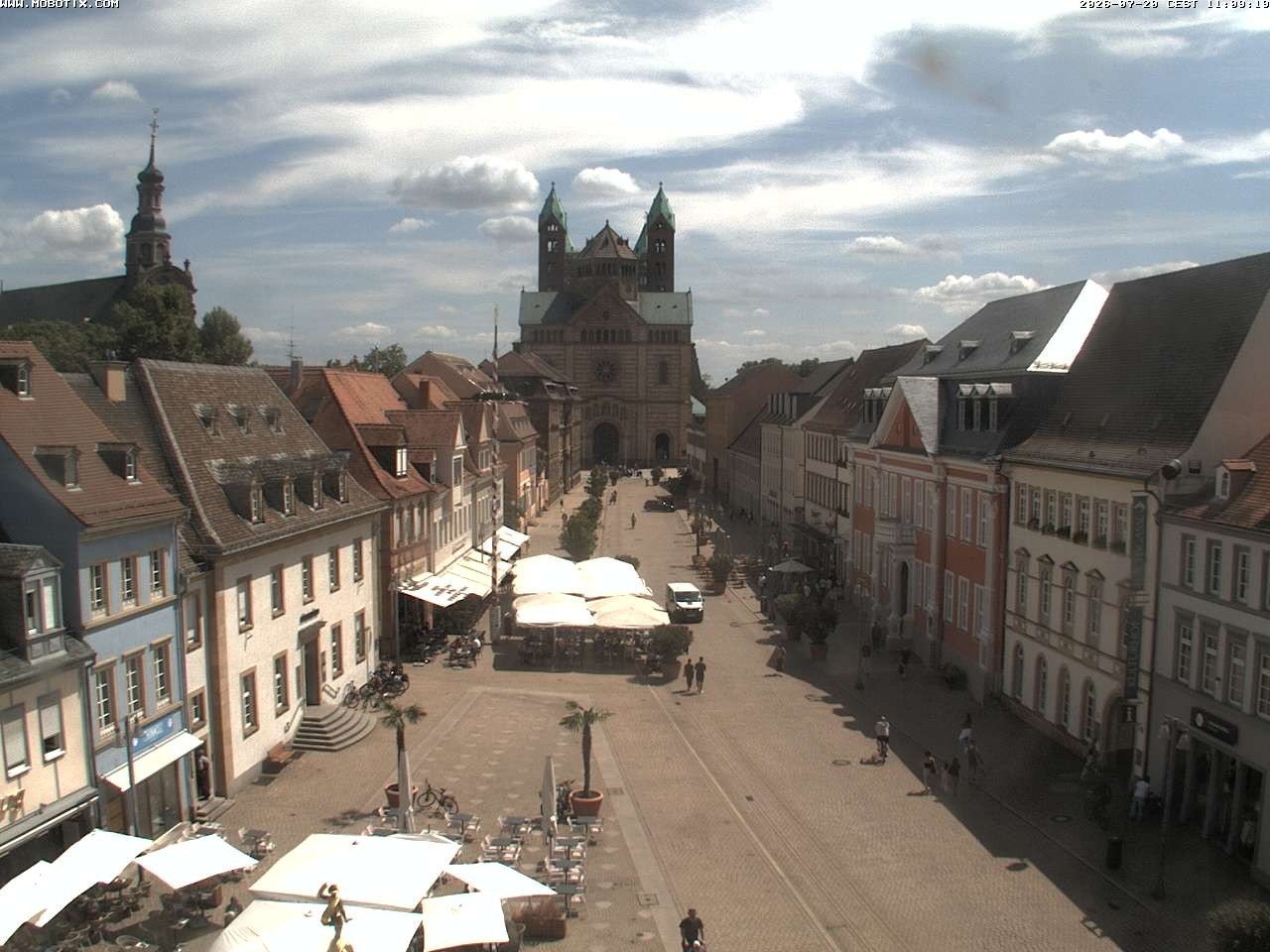 Archiv Foto Webcam Kaiserdom in Speyer