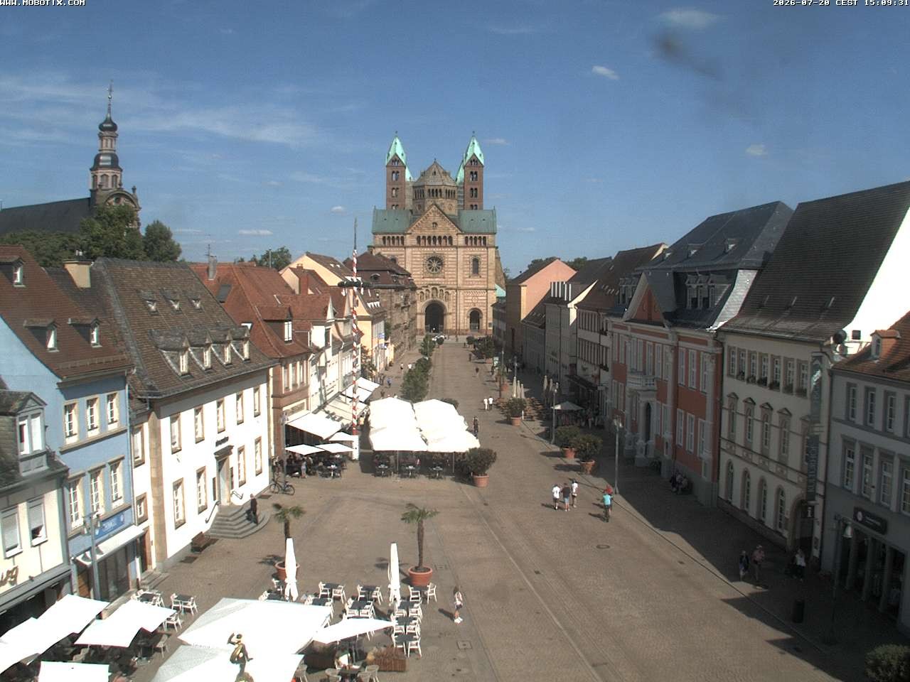 Archiv Foto Webcam Kaiserdom in Speyer