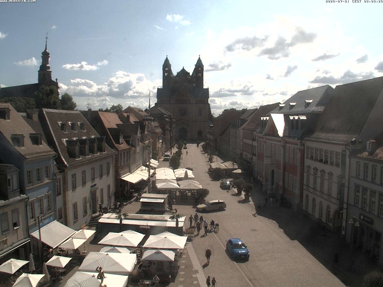 Archiv Foto Webcam Kaiserdom in Speyer