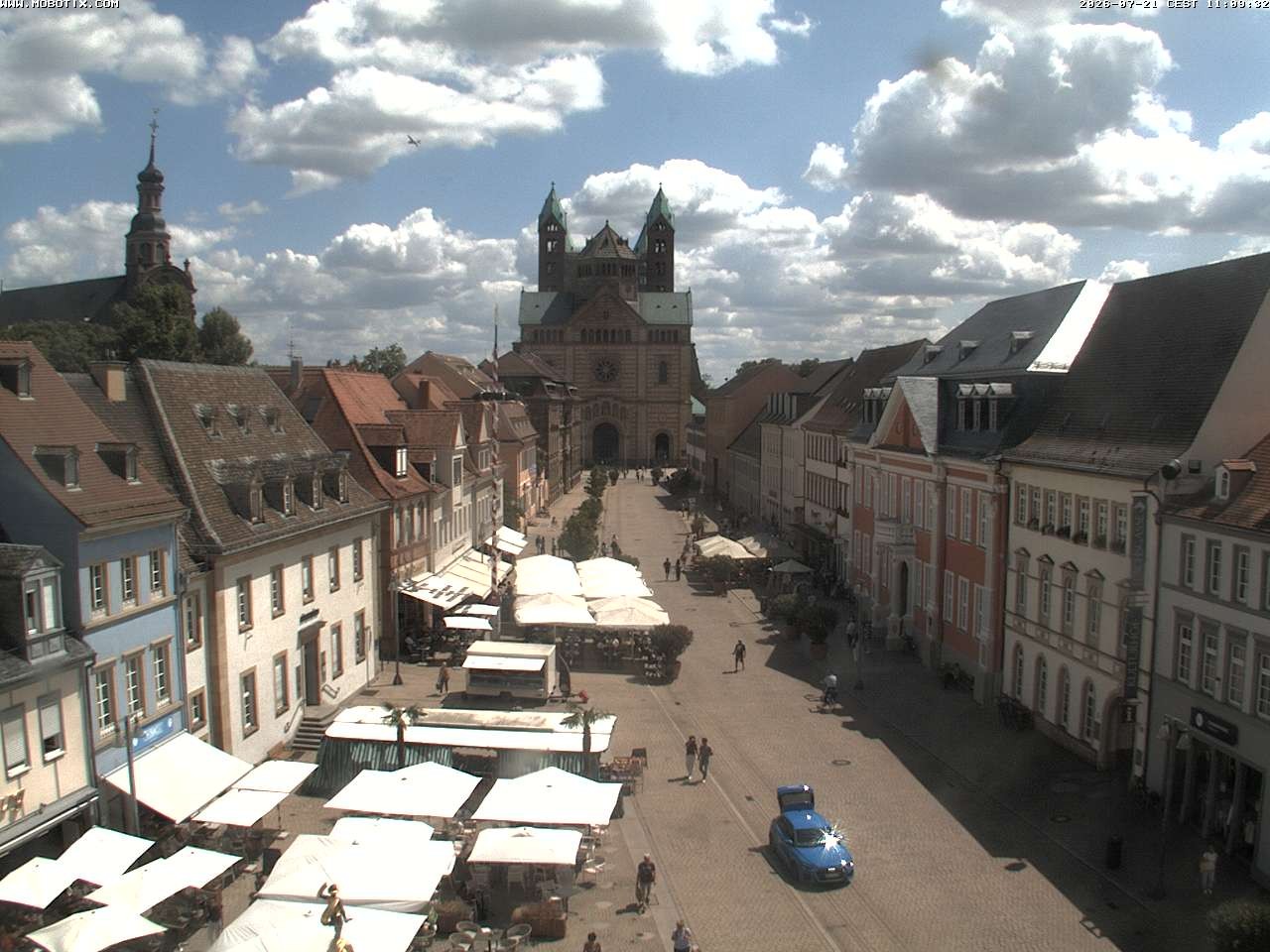 Archiv Foto Webcam Kaiserdom in Speyer